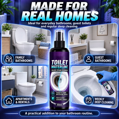 🚽 Toilet Bowl Cleaner – Targets Waterline Stains & Limescale❄️