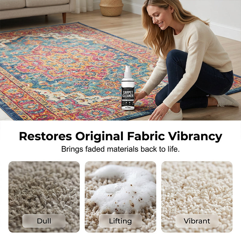 ✨ Carpet & Upholstery Cleaner Spray – Lifts Stains & Neutralizes Odors❄️