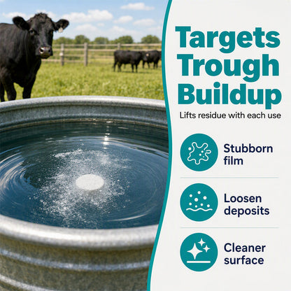 Fast-Dissolving Livestock Water Tank Cleaning Tablets🍀
