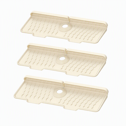 🎁2026 New Arrivals 50% OFF💥Silicone Faucet Splash Guard Mat — Drain Fast, Cuttable🧽