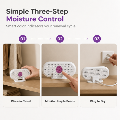 ⏰Mini Reusable Household Dehumidifier🔥❄️