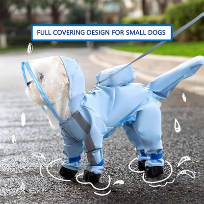 🔥LIMITED-TIME 50% OFF! ⏰Full-Coverage Pet Raincoat – Waterproof & Easy to Wear🌧️