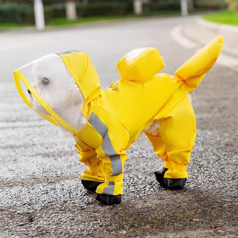 🔥LIMITED-TIME 50% OFF! ⏰Full-Coverage Pet Raincoat – Waterproof & Easy to Wear🌧️