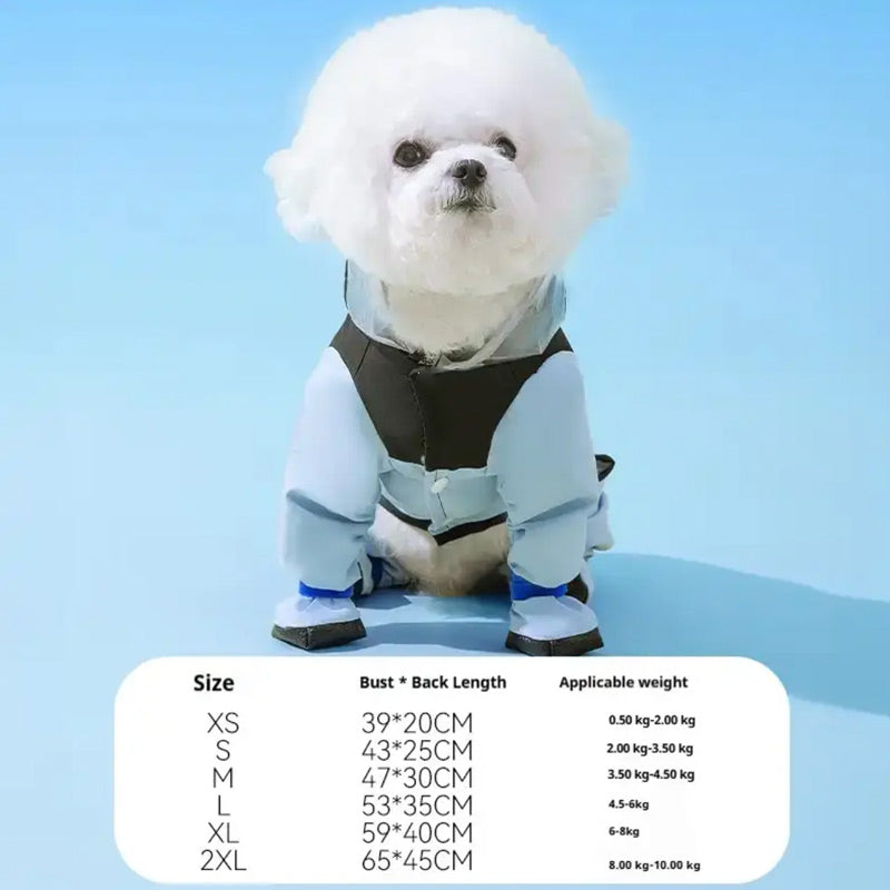 🔥LIMITED-TIME 50% OFF! ⏰Full-Coverage Pet Raincoat – Waterproof & Easy to Wear🌧️