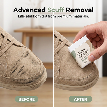🥳2026 HOT SALE🥳💞50K+ SOLD! 👟✨ 50% OFF! Suede Eraser Cleaner – waterless, removes scuffs & dirt from suede, nubuck, shoes & bags. Quick & easy! 🧽❄️