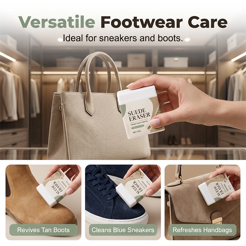 🥳2026 HOT SALE🥳💞50K+ SOLD! 👟✨ 50% OFF! Suede Eraser Cleaner – waterless, removes scuffs & dirt from suede, nubuck, shoes & bags. Quick & easy! 🧽❄️