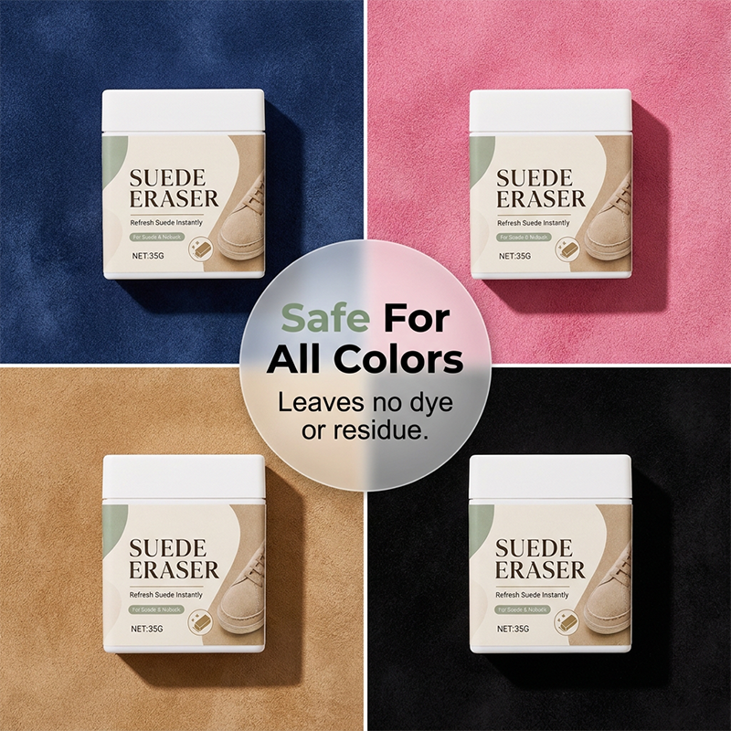 🥳2026 HOT SALE🥳💞50K+ SOLD! 👟✨ 50% OFF! Suede Eraser Cleaner – waterless, removes scuffs & dirt from suede, nubuck, shoes & bags. Quick & easy! 🧽❄️