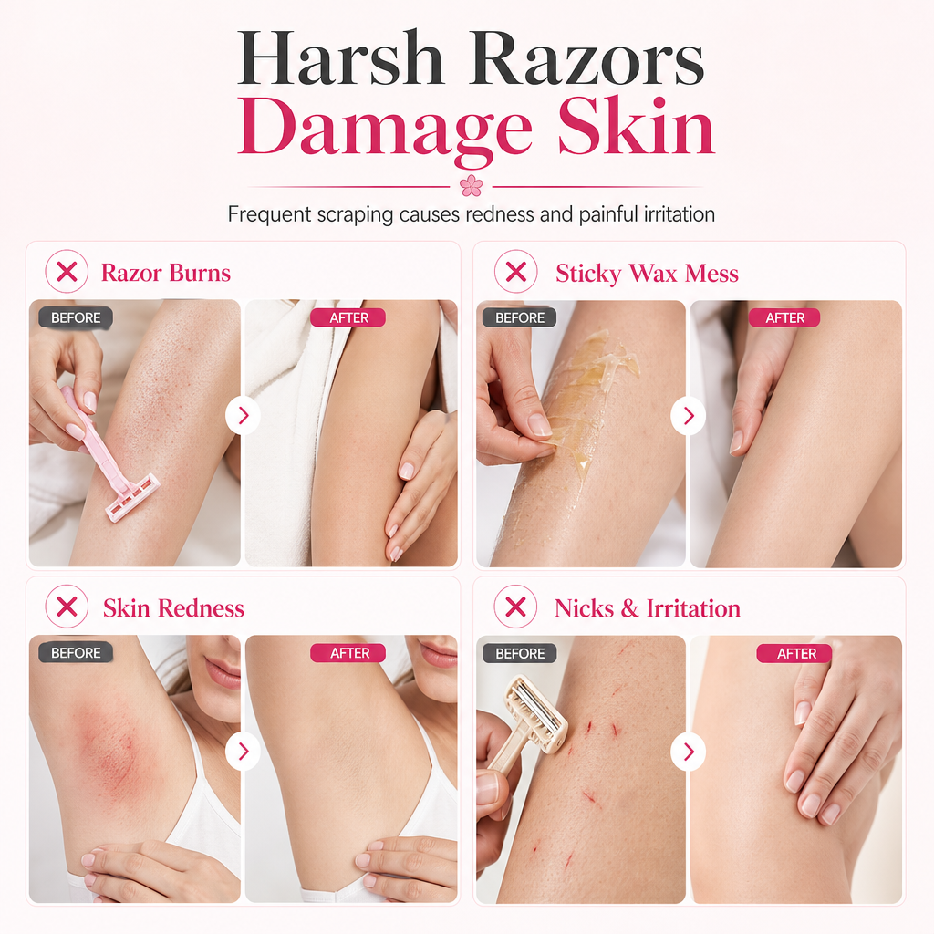 Gentle Smooth Roll-On Body Hair Removal❄️