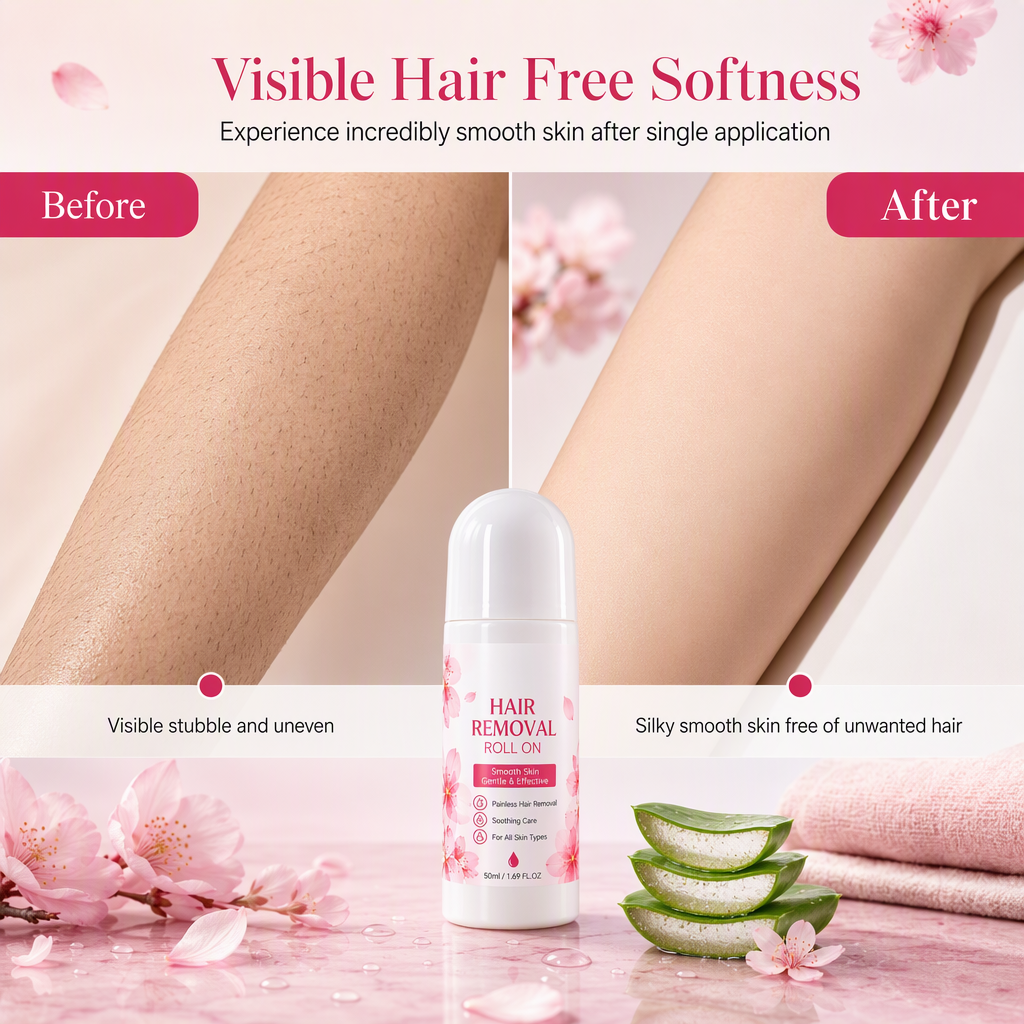 Gentle Smooth Roll-On Body Hair Removal❄️