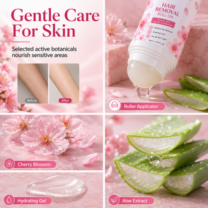 Gentle Smooth Roll-On Body Hair Removal❄️