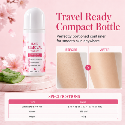 Gentle Smooth Roll-On Body Hair Removal❄️
