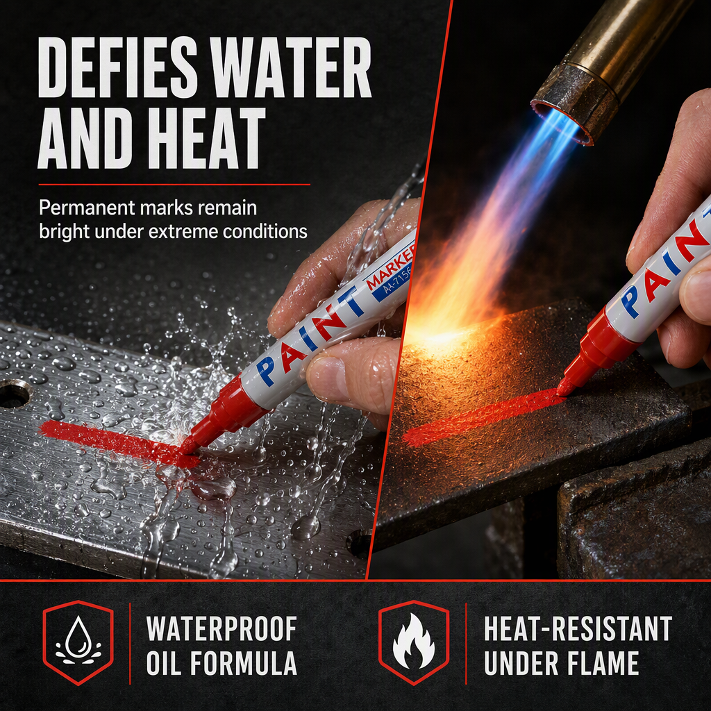Fast Dry Waterproof Paint Pen for Tires