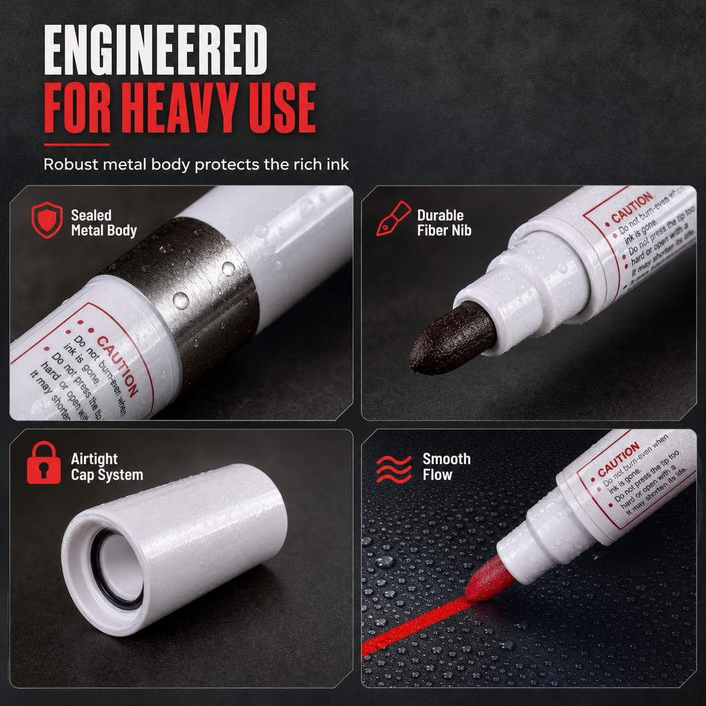 Fast Dry Waterproof Paint Pen for Tires
