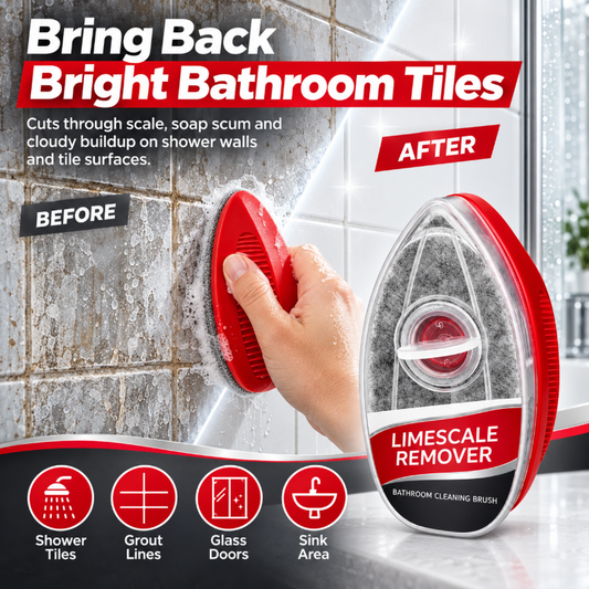 Limescale Remover Bathroom Cleaning Brush🍀