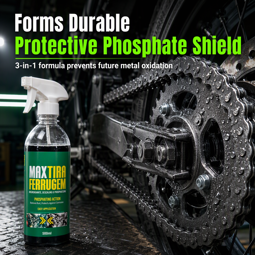 🔧 LIMITED-TIME 50% OFF! 💨 3 in 1 Rust Remover & Phosphating Agent – Degrease, Remove Rust, Anti-Rust  ⏳