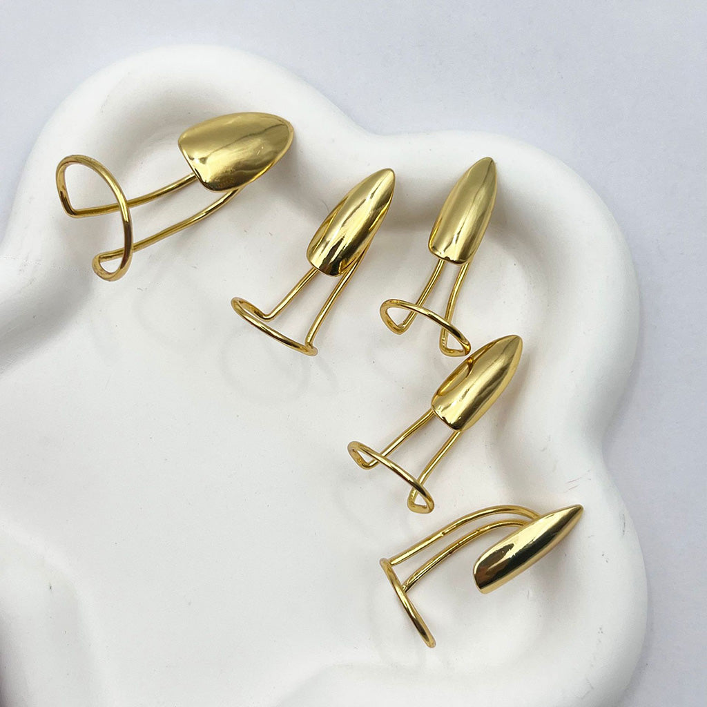 💍Metal Fingertip Nail Ring ✨Fashion Nail Jewelry Accessory