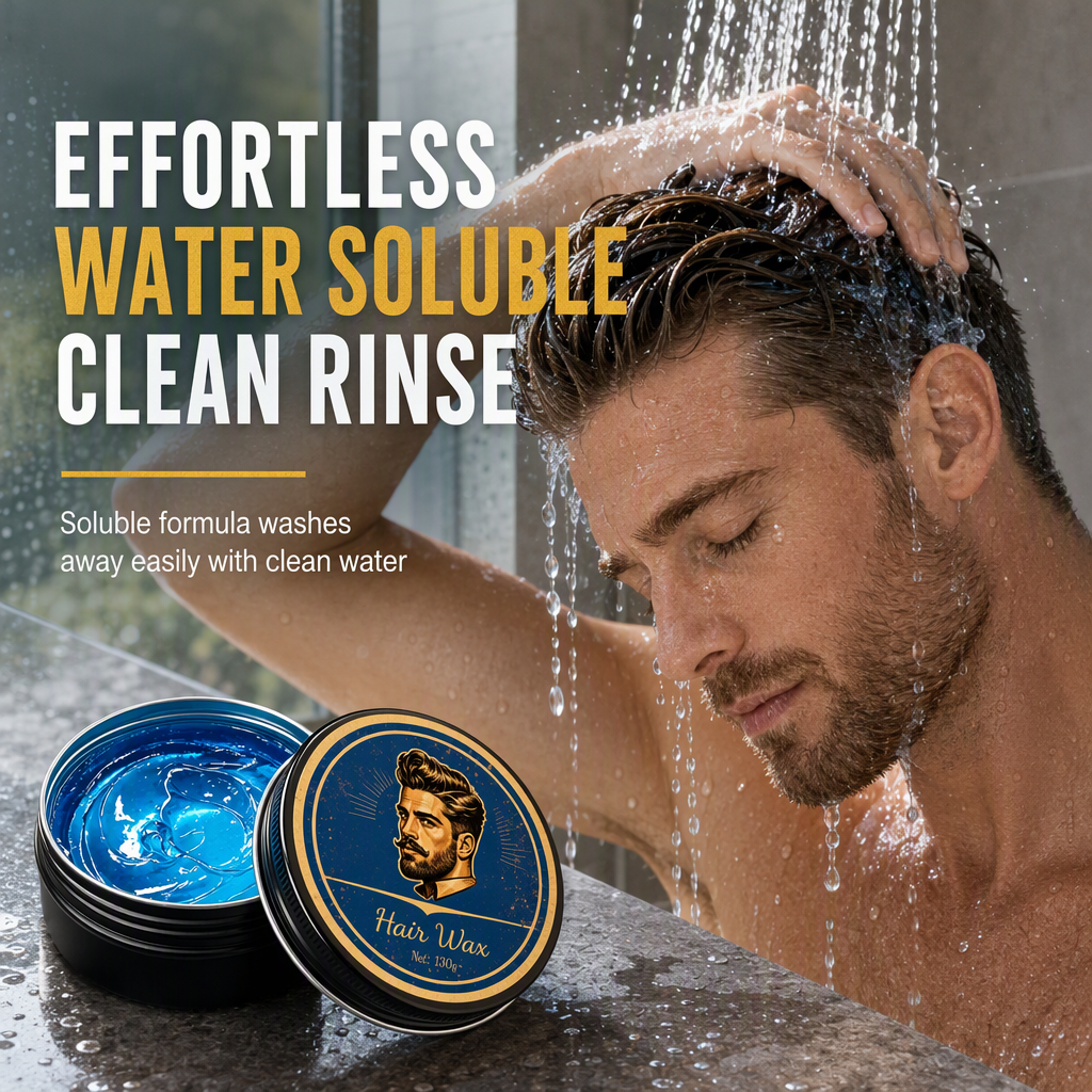 Cologne Scented Men's Hair Pomade 130g Long Lasting Hold and Volumizing Styling Wax