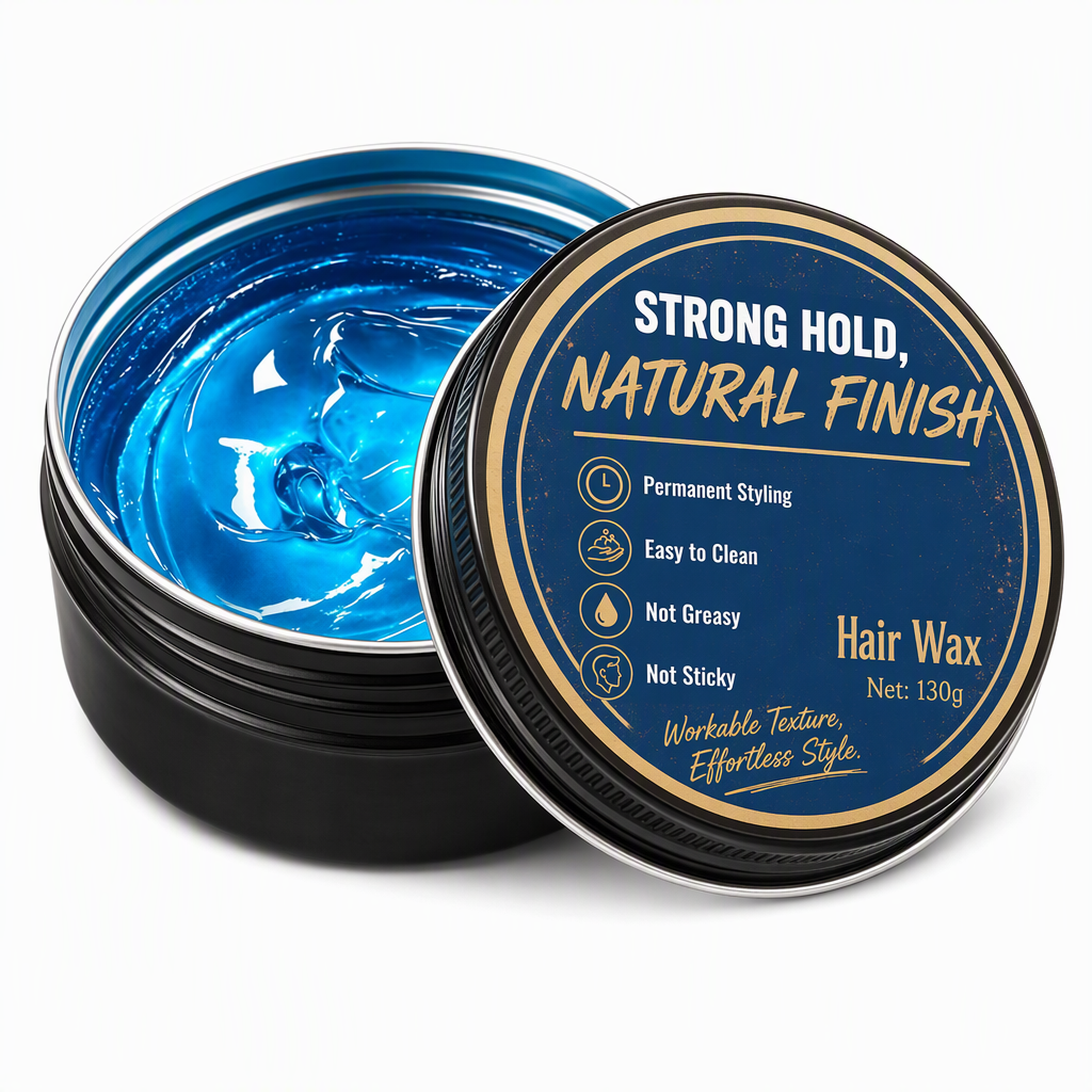 Cologne Scented Men's Hair Pomade 130g Long Lasting Hold and Volumizing Styling Wax