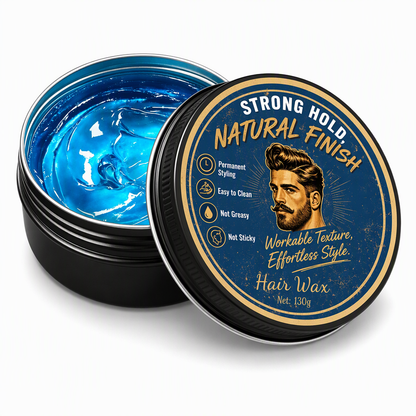 Cologne Scented Men's Hair Pomade 130g Long Lasting Hold and Volumizing Styling Wax