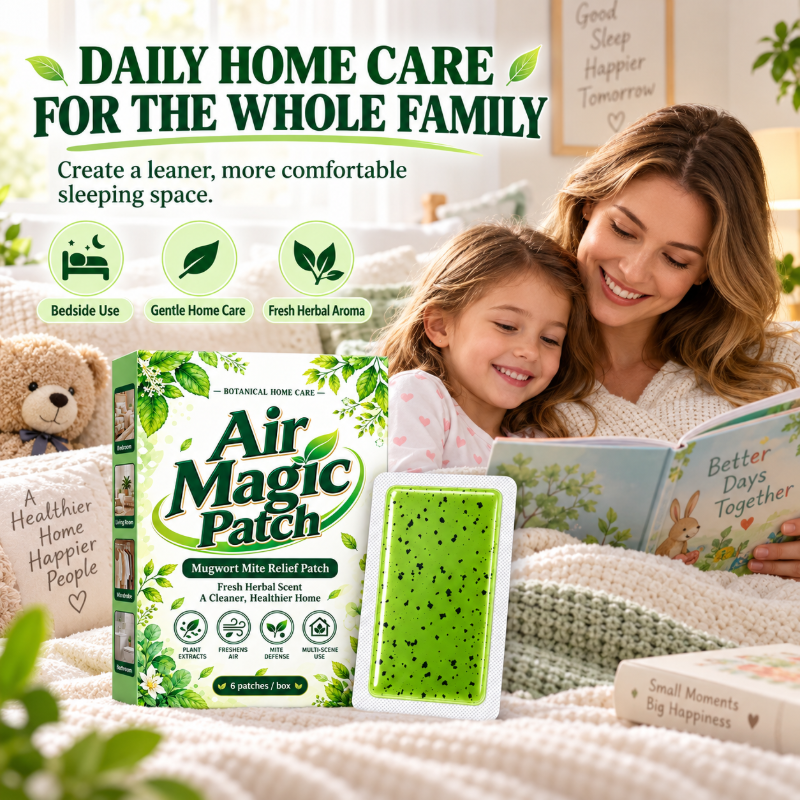 Long-lasting patch for relieving symptoms caused by mugwort mites – 1 package (6 patches)