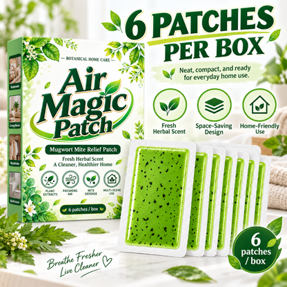 Long-lasting patch for relieving symptoms caused by mugwort mites – 1 package (6 patches)