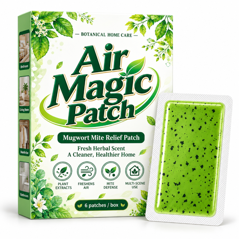 Long-lasting patch for relieving symptoms caused by mugwort mites – 1 package (6 patches)