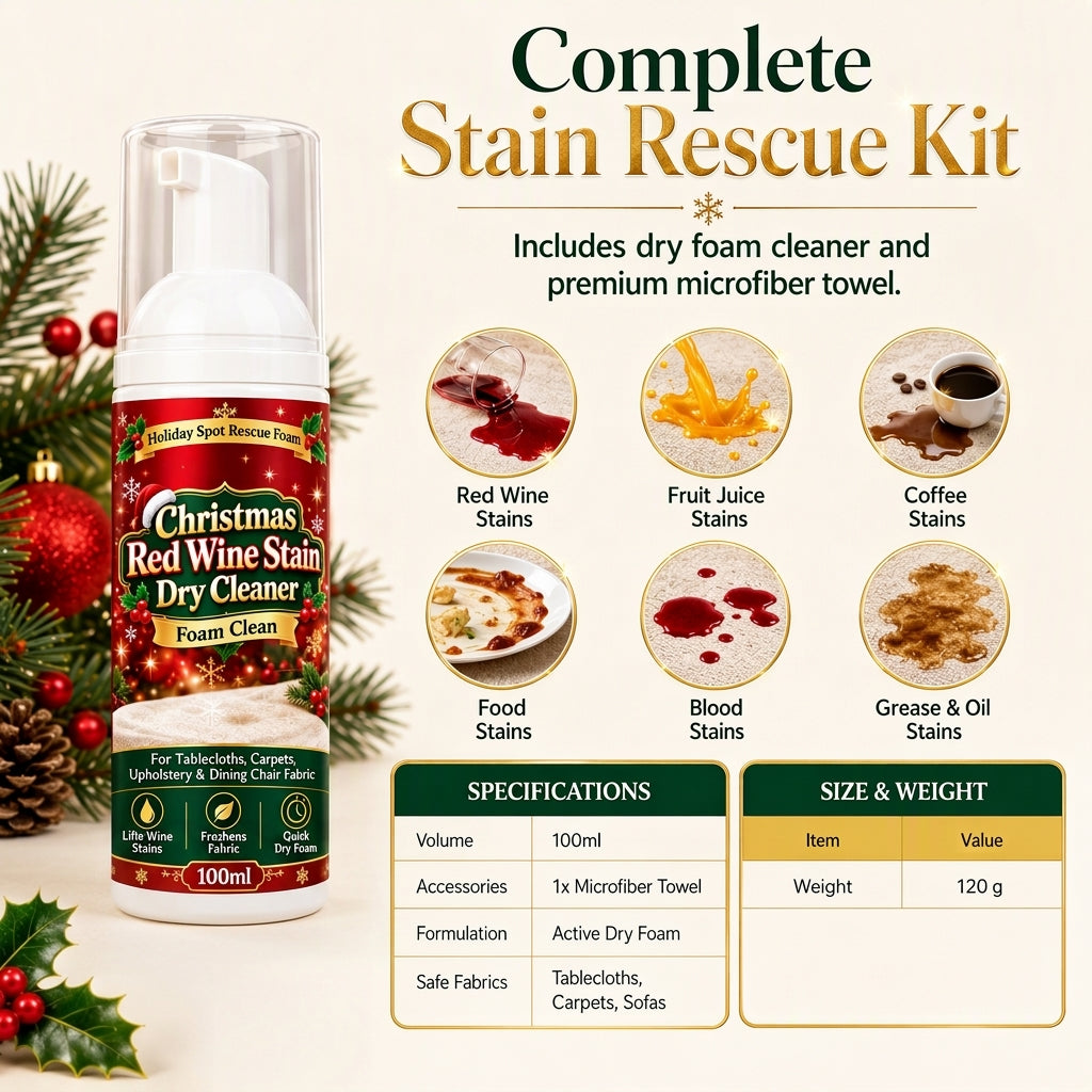 Multi-Purpose Wine Stain Remover Foam