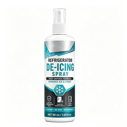 🧊 Freezer Defrosting Spray – Helps Loosen Ice & Frost Buildup❄️