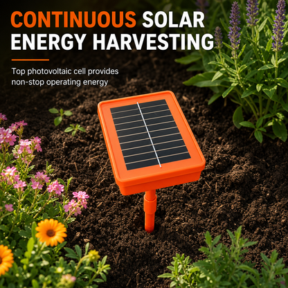 ☀️ Solar-Powered Garden Rodent Deterrent – Cat Sound Device❄️