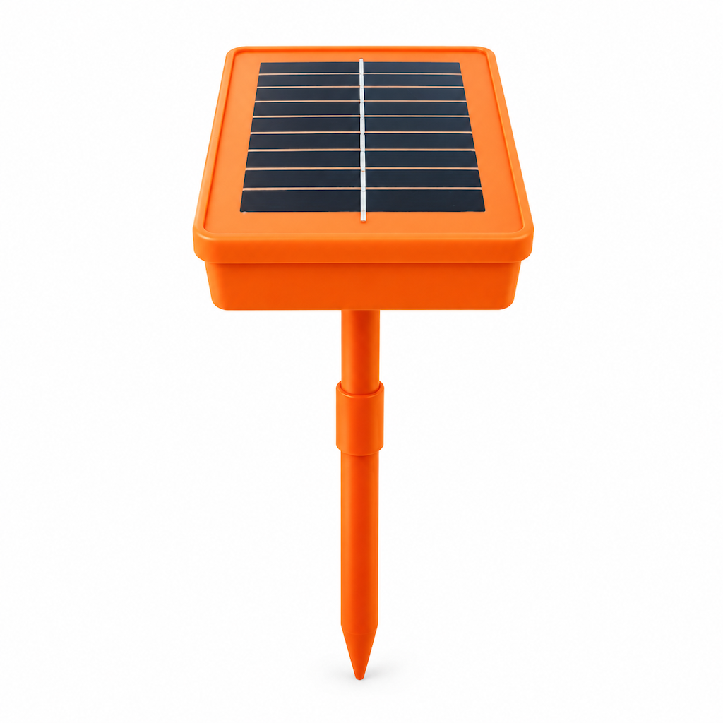 ☀️ Solar-Powered Garden Rodent Deterrent – Cat Sound Device❄️