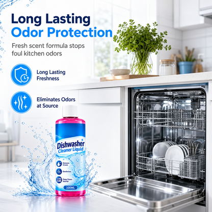 Dishwasher Deep Cleaning Liquid for Grease and Limescale Removal🍀