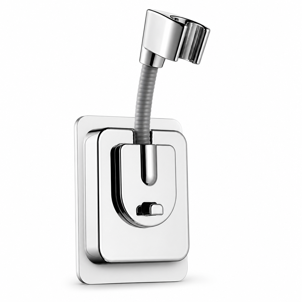 🚿 No-Drill Shower Head Holder – Flexible Arm & Adjustable Angles❄️