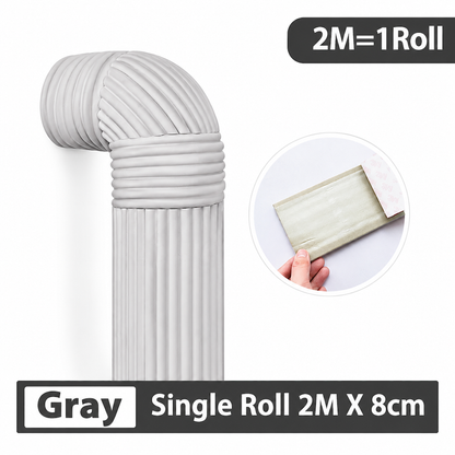 Adhesive Pipe Insulation Wrap Outdoor Winter Anti Freeze Thermal Foam Sleeve for Water and Solar Pipes⏳