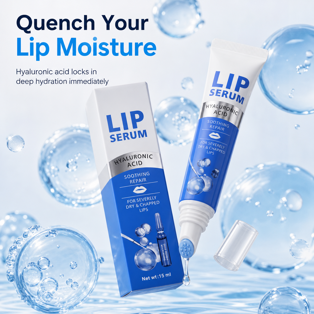 Moisturizing Lip Balm Serum for Hydrating Lip Care and Reducing Lip Lines 15ml⏳