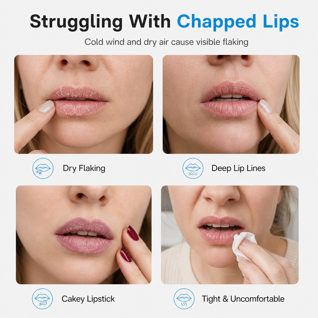 Moisturizing Lip Balm Serum for Hydrating Lip Care and Reducing Lip Lines 15ml⏳
